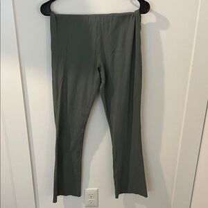 Outdoor Voices Forest Green Flare Leggings